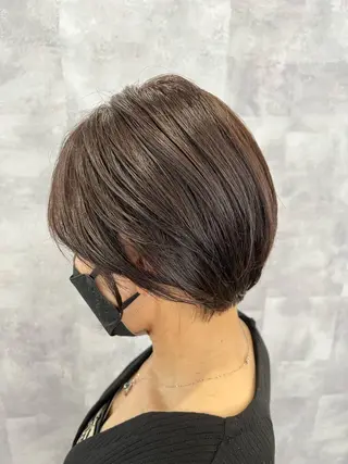 ショート レイヤーカット ✨藤原のヘアスタイル