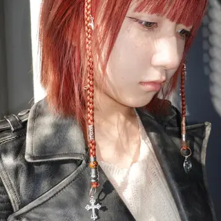 ショート ヘアアレンジ bloc japon所属・ﾌﾞﾚｲｽﾞ˚✧₊⁎ ﾚｲﾔｰToriのヘアスタイル