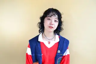 ミディアム パーマ カラーリスト IKUHOのヘアスタイル