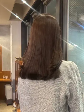 カラー 透明感/暖色カラー ミウのヘアスタイル