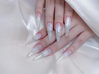 ネイル M🌷nail 長さだし専門店のネイルデザイン