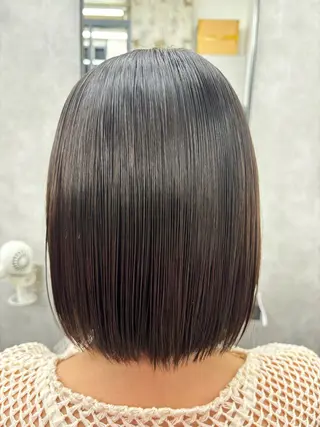 ミディアム すぐ巻ける縮毛矯正 🍀勝倉　麗のヘアスタイル