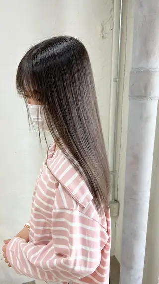 カラー ✨ブリーチなしカラー ×髪質改善✨松村 潤のヘアスタイル