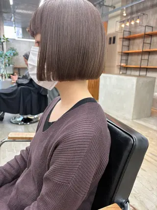 ショート カラー ヘアアレンジ son hair HIROEのヘアスタイル