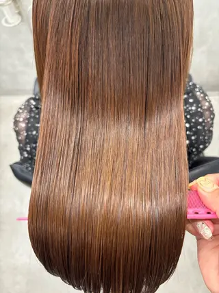 ロング すぐ巻ける縮毛矯正 🍀勝倉　麗のヘアスタイル
