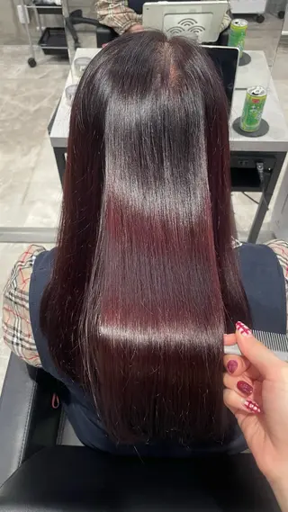 ミディアム neo.所属・🎀neo.RIN/ 透け感艶カラー🎀のヘアスタイル