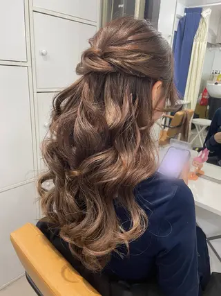 ヘアアレンジ 佐野 優美子のヘアスタイル
