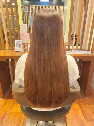ロング カラー オーガニックカラー/ 髪質改善/暗髪/ボブのヘアスタイル