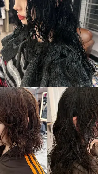 パーマ aimee 北垣 愛夏のヘアスタイル