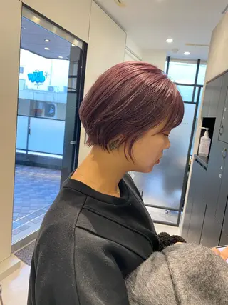 ショート カラー 吉武 茂暉のヘアスタイル