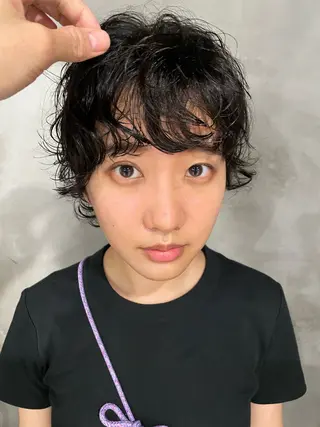 ショート パーマ 🌈前田 潤 /ショート/レイヤーのヘアスタイル