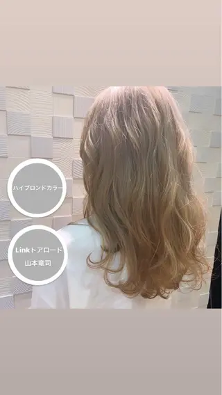 セミロング 副店長　山本 竜司のヘアスタイル