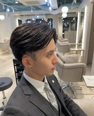 メンズ メンズの達人/センタ ーパート/根本 彩永のヘアスタイル