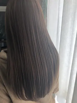 ロング 酸性縮毛矯正　美髪 特化サロン　八百村のヘアスタイル