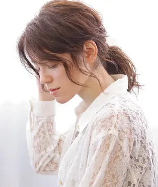 セミロング 鈴畑 皓平のヘアスタイル