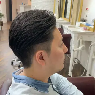 パーマ メンズ Soleria 田中慎一のヘアスタイル