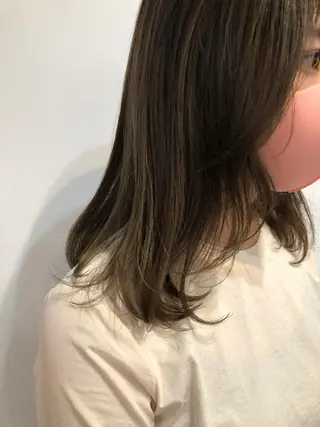 ミディアム カラー hazuki 🌝のヘアスタイル