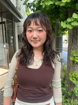パーマ ORe'S HAIR BE　GLaDまなみのヘアスタイル