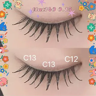 マツエク・マツパ Cherish名古屋 高畑💫馬渕奈恵💫のマツエク・マツパデザイン