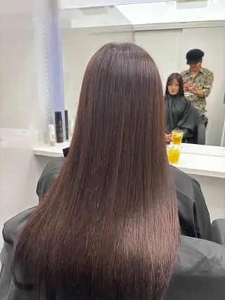 ロング カラー パーマ ヘアアレンジ メンズ 中山 正洋のヘアスタイル