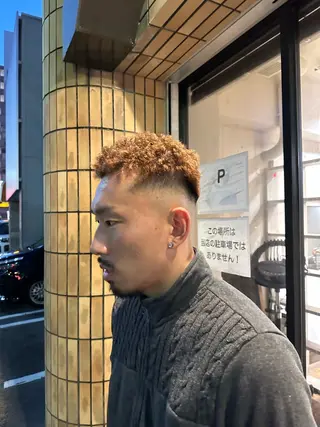 パーマ メンズ ハヤシカズキ/カラー ✂/メンズパーマのヘアスタイル