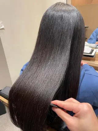 ロング 髪質改善🇰🇷艶髪 韓国ヘア　池内 祐樹のヘアスタイル