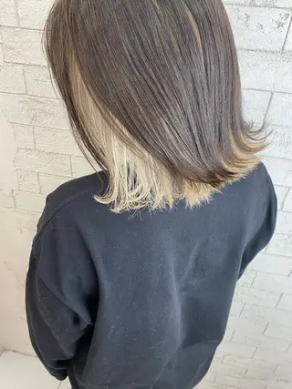 ショート カラー 🦋YUI 髪質改善 ブリーチ　着付け🦋のヘアスタイル