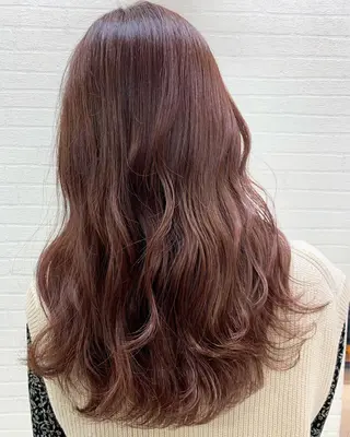 ロング 立川 奈那子のヘアスタイル