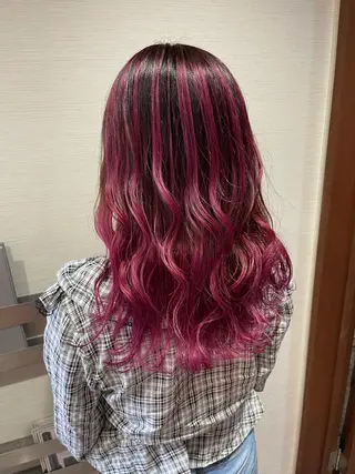 セミロング カラー オージュアソムリエ DAIKI⭐️のヘアスタイル
