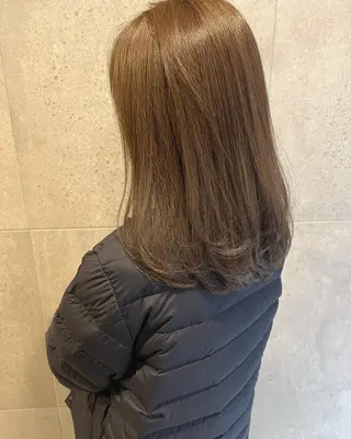 ミディアム 増田 晃士のヘアスタイル