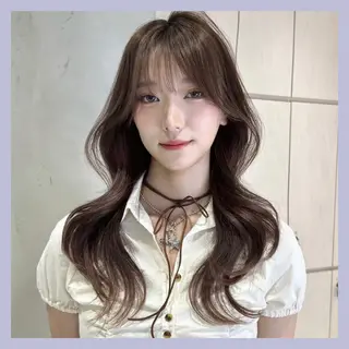 ロング カラー GLROW 大宮 ANNEXのヘアスタイル