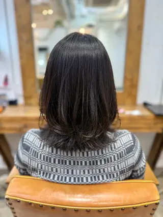 ミディアム 縮毛矯正/髪質改善/ 佐々木大輔のヘアスタイル