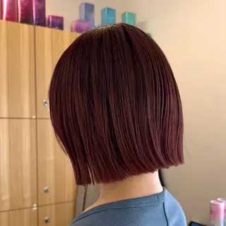 ショート カラー はらゆか🦄レディー スカット🧸のヘアスタイル