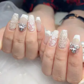 ネイル M🌷nail 長さだし専門店のネイルデザイン