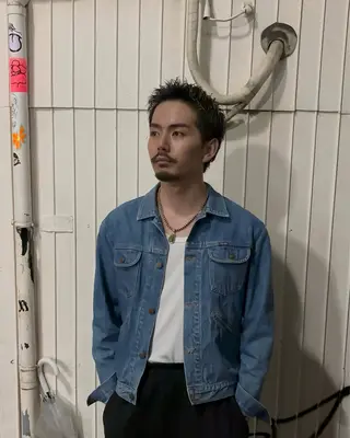 ショート カラー メンズ 💈メンズ特化💈 テッペイのヘアスタイル