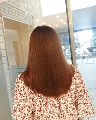 セミロング カラー あらげ 🌈推しカラー🌈ᵕのヘアスタイル