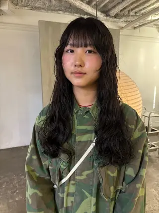 パーマ CACHÉ NAKAZAKI所属・CACHÉ ワカナ🎀のヘアスタイル