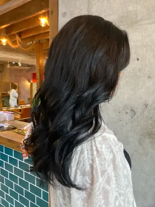 ロング カラー 横浜美容室/暖色系 michika🌹のヘアスタイル