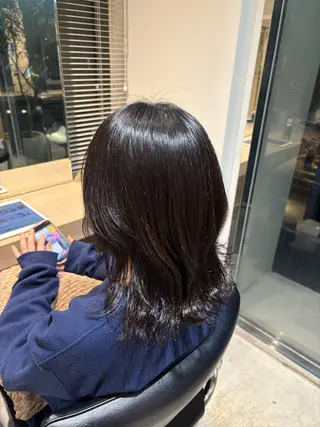 ミディアム カラー SHEA.Aoyama所属・SHEA /縮毛矯正 イソダハルカのヘアスタイル