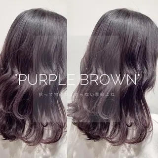 ミディアム カラー パーマ ヘアアレンジ Zina渋谷エリア マネージャShionのヘアスタイル