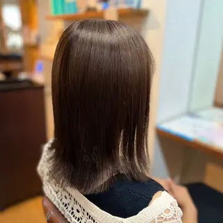 ミディアム カラー すなが/ハイライト モデル募集中のヘアスタイル