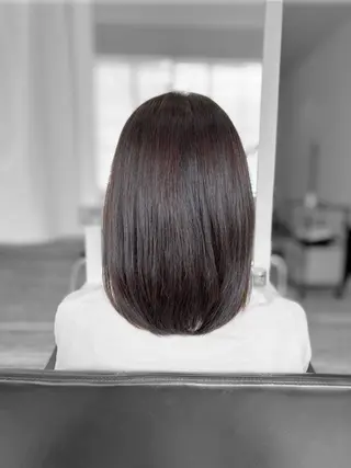 ミディアム 鈴木遥幾 艶髪特化美容師のヘアスタイル