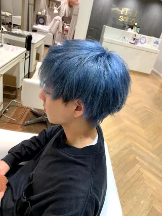 カラー メンズ ✨メンズ✨ブリーチ✨ MASAのヘアスタイル