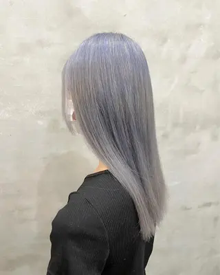 ロング カラー ヘアアレンジ 【ピンク/韓国ヘア/ ヘアセット】亜海のヘアスタイル