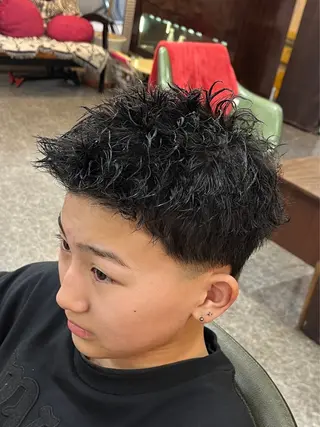 ショート パーマ CuMARi所属・後悔させません🌈パ ーマ⭕️🌈福本のヘアスタイル