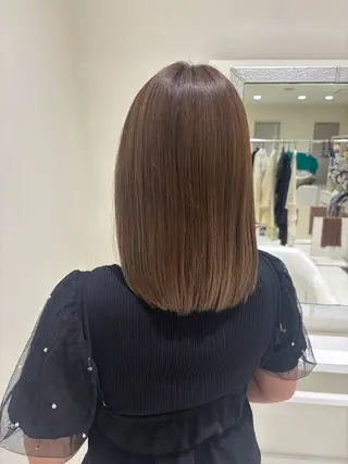 ミディアム vancouncil福岡所属・江崎 浩花のヘアスタイル