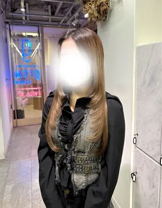 ロング ハイトーン/エクステ ️🫧🐬Yuihaのヘアスタイル