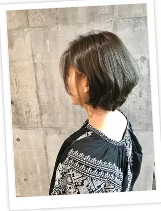 ショート カラー パーマ ヘアアレンジ メンズ キッズ ネイル マツエク・マツパ EnBlesS西宮 マンツーマン神道有基のヘアスタイル