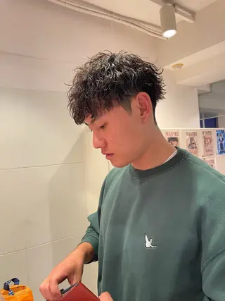 ショート パーマ メンズ メンズスタイル /メンズパーマ/須藤のヘアスタイル