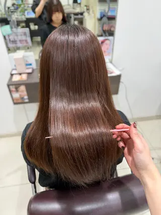 ロング カラー KEEN.渋沢/ ブリーチ/みなのヘアスタイル